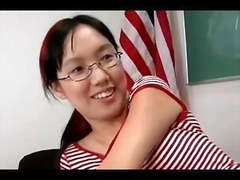 Nerdy Asian Lystra Is Fucked By Teacher